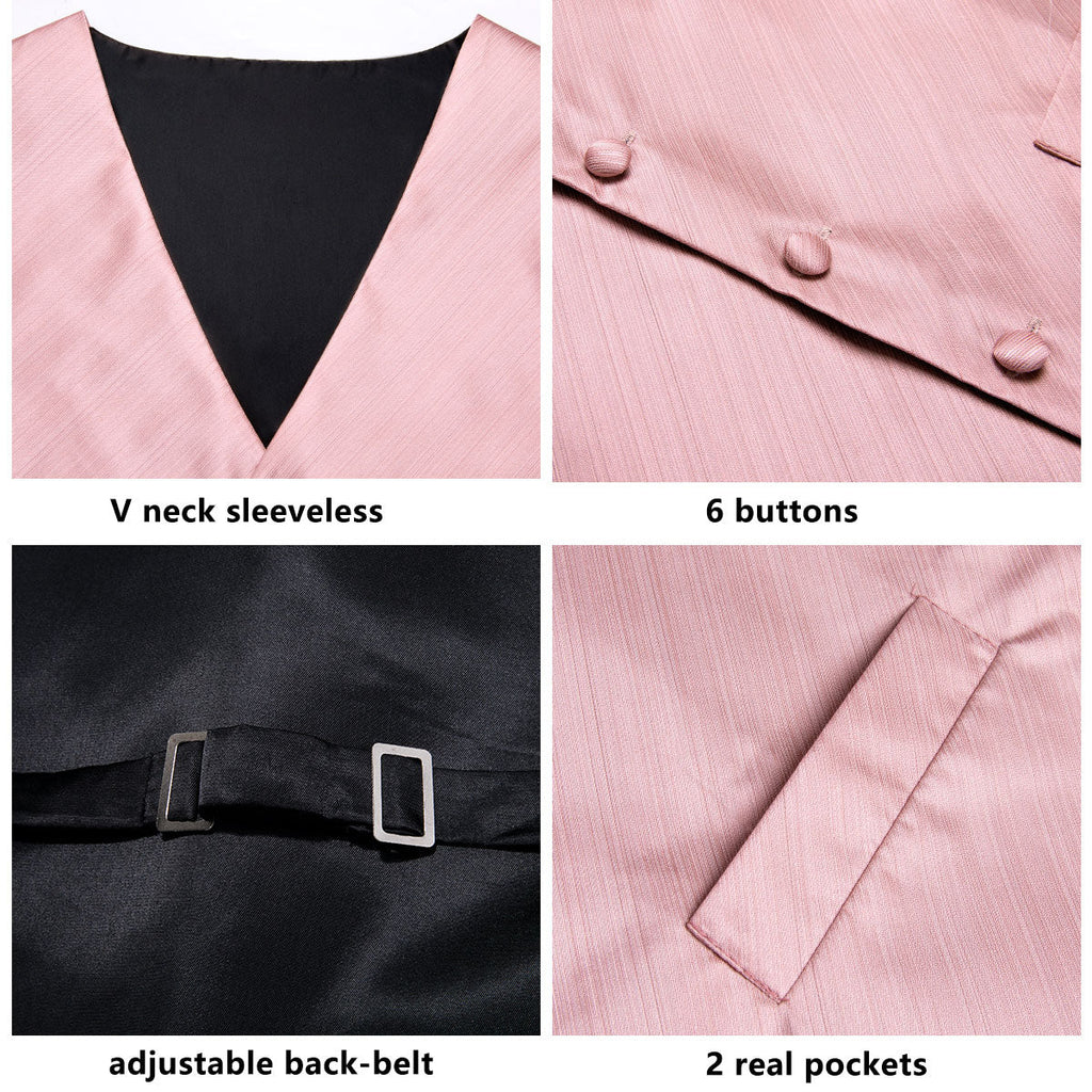 GentCrest Red Solid Vest Set - Image 5