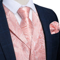 GentCrest Pink Paisley Vest Set - Image 1
