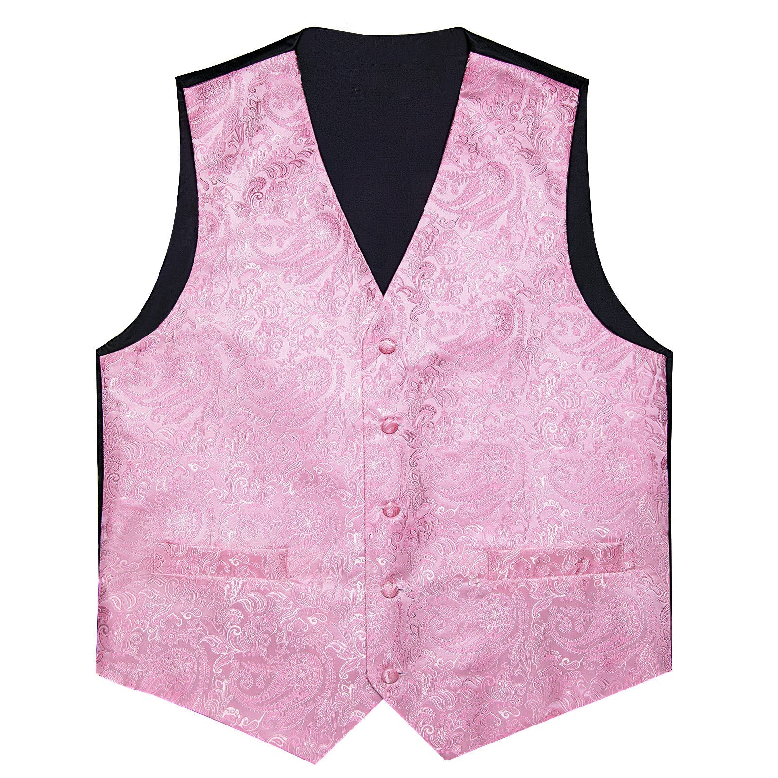 GentCrest Pink Paisley Vest Set - Image 7