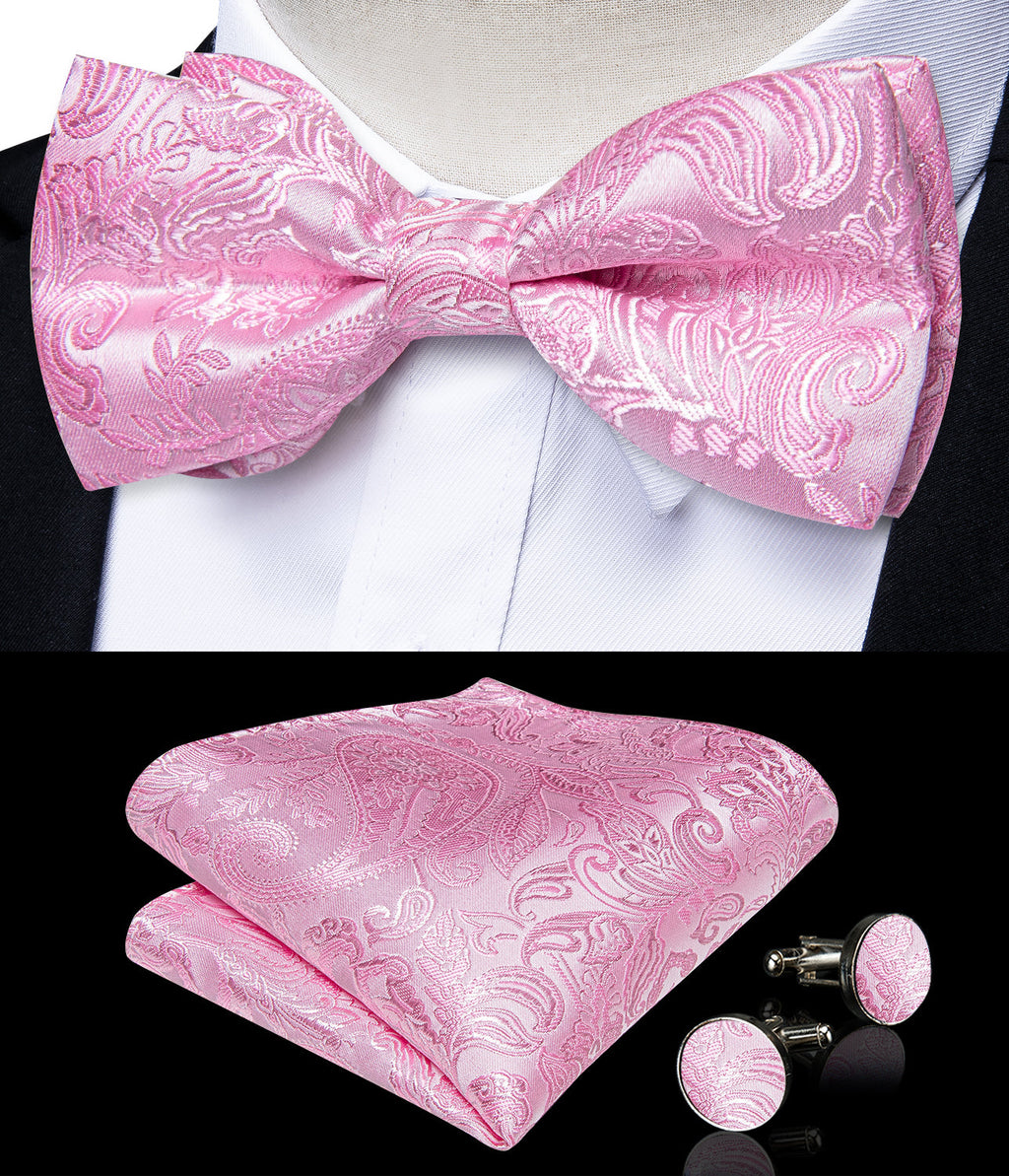GentCrest Pink Paisley Vest Set - Image 3