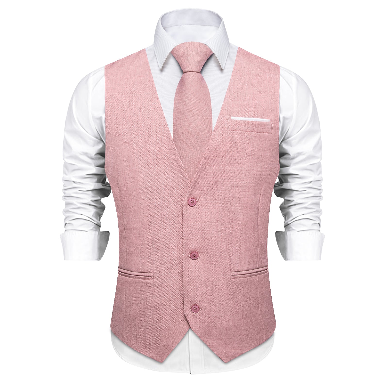 GentCrest Red Solid Vest Set - Image 2