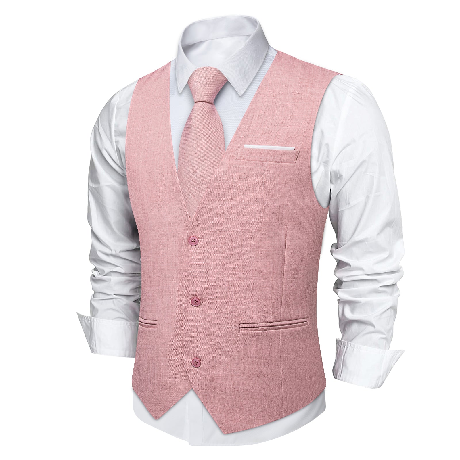 GentCrest Red Solid Vest Set - Image 3