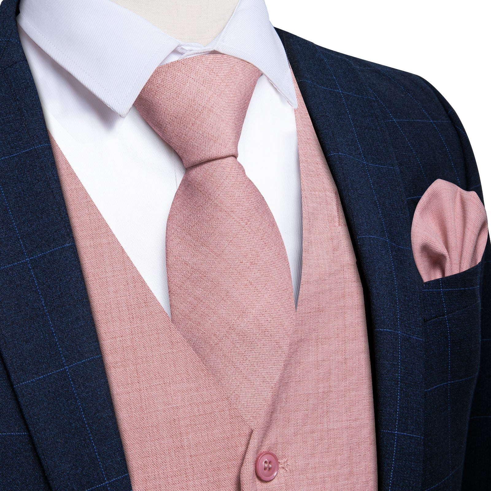 GentCrest Red Solid Vest Set - Image 1