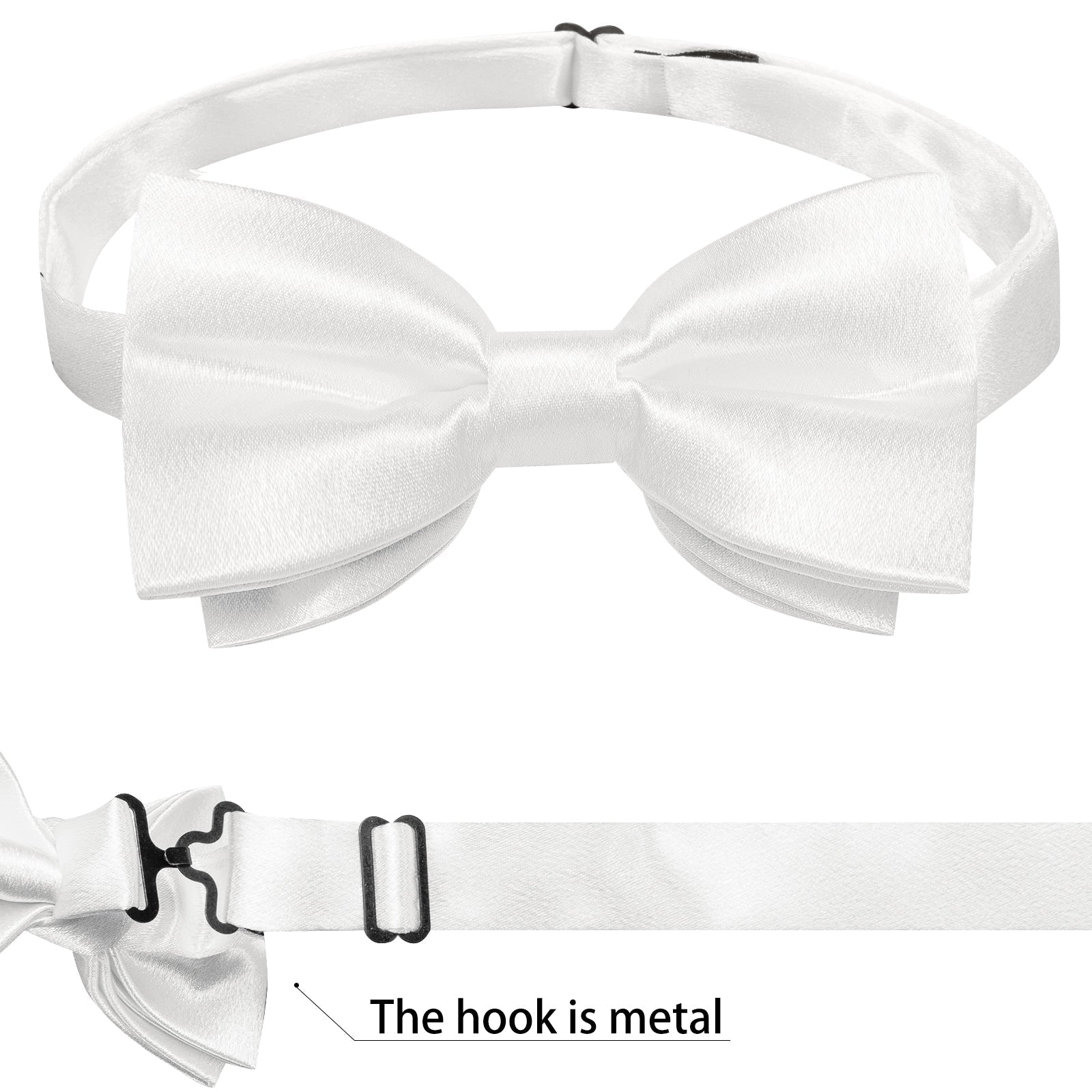 GentCrest White Solid Vest Set - Image 6