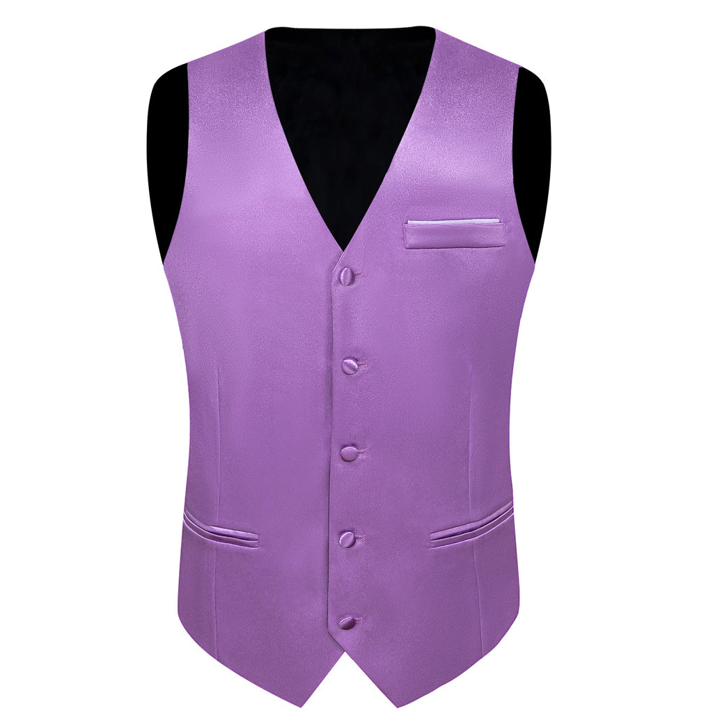 GentCrest Purple Solid Vest Set - Image 4