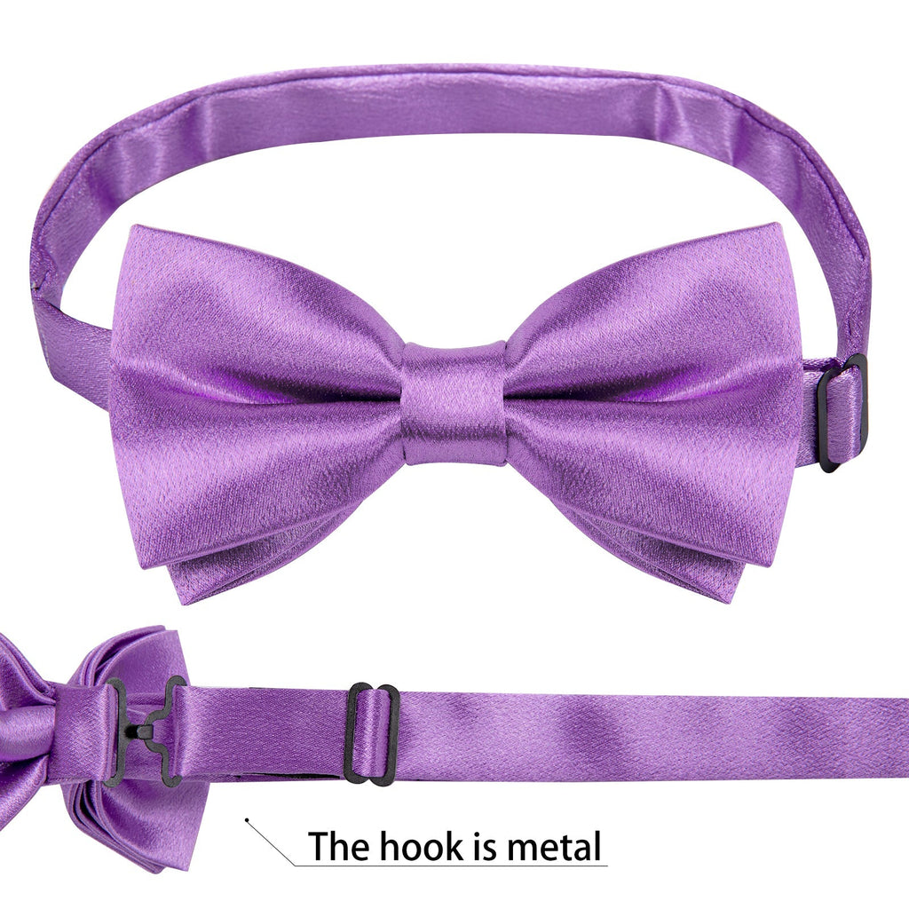 GentCrest Purple Solid Vest Set - Image 3