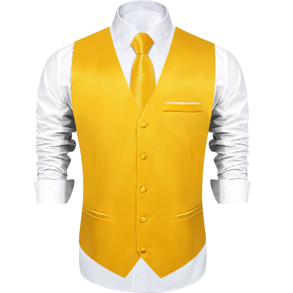 GentCrest Yellow Solid Vest Set - Image 3