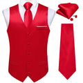 GentCrest Red Solid Vest Set - Image 1
