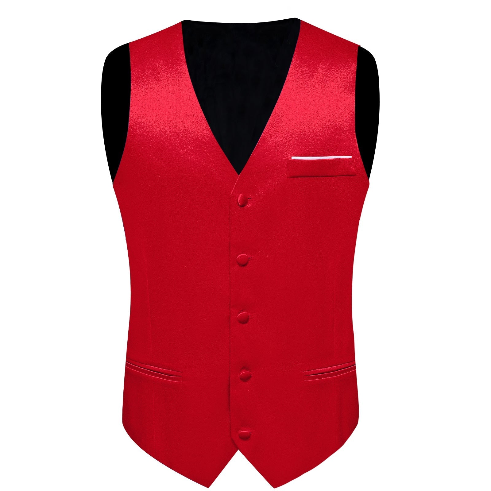 GentCrest Red Solid Vest Set - Image 4