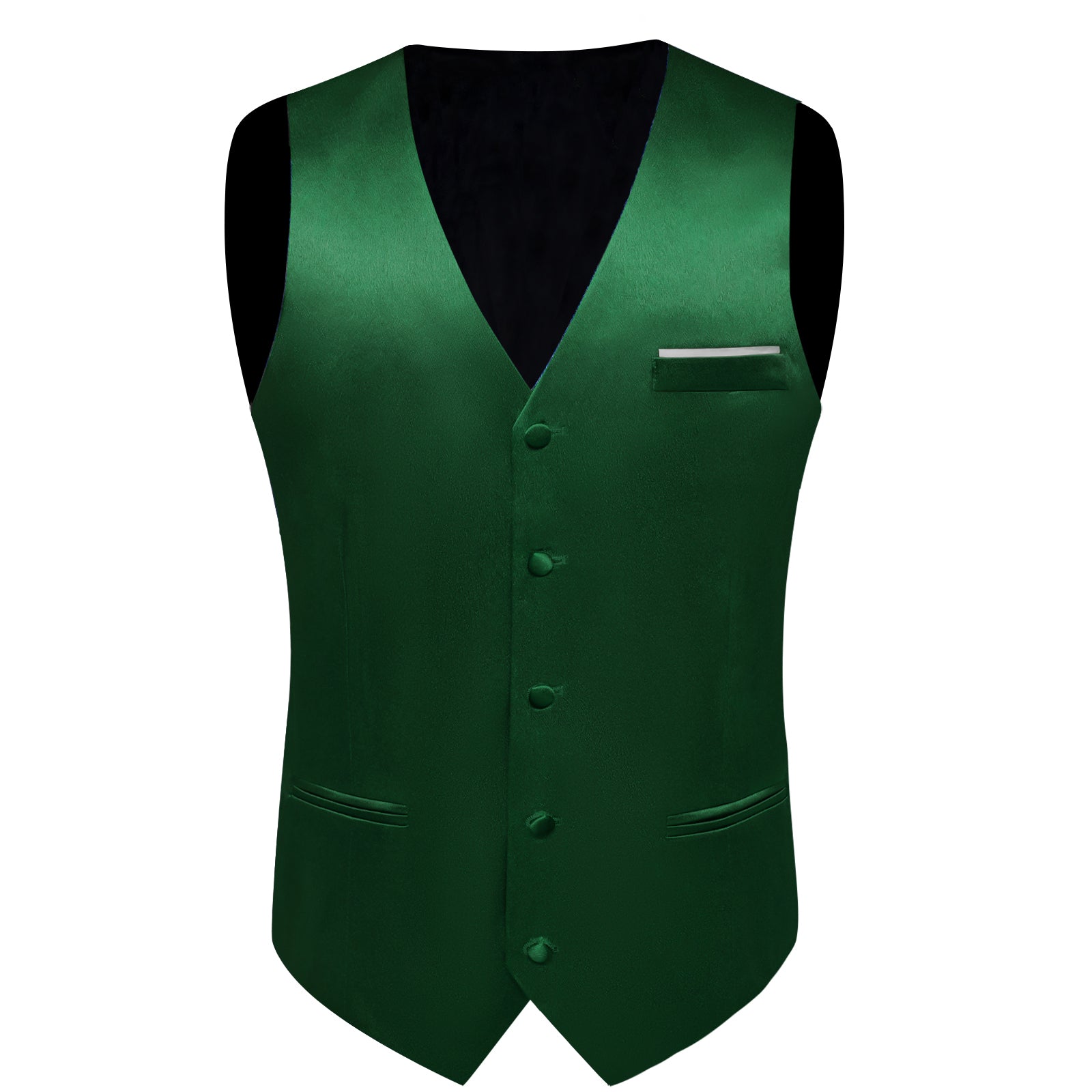 GentCrest Green Solid Vest Set - Image 4