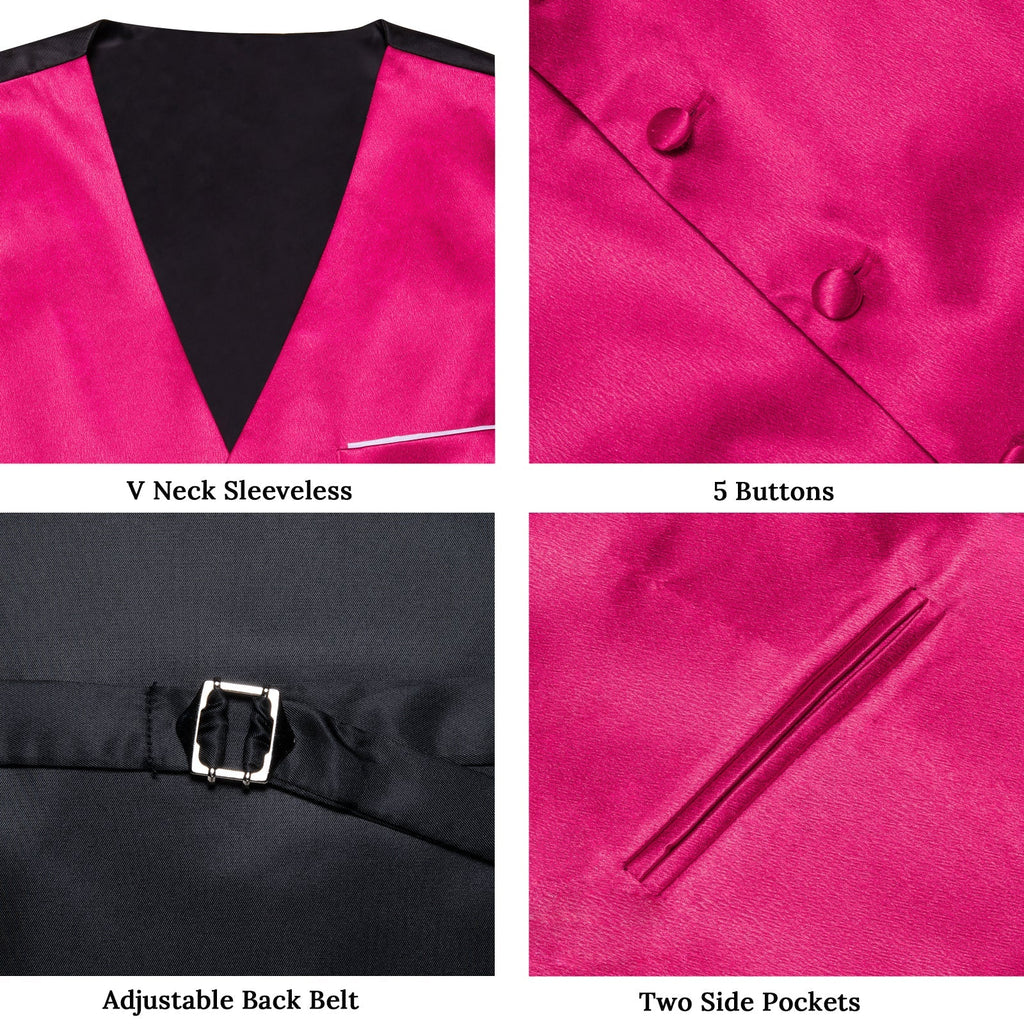 GentCrest Pink Solid Vest Set - Image 6