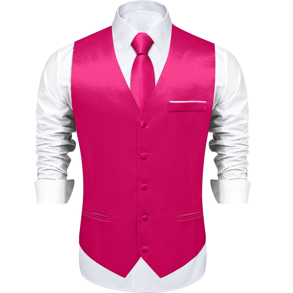 GentCrest Pink Solid Vest Set - Image 3