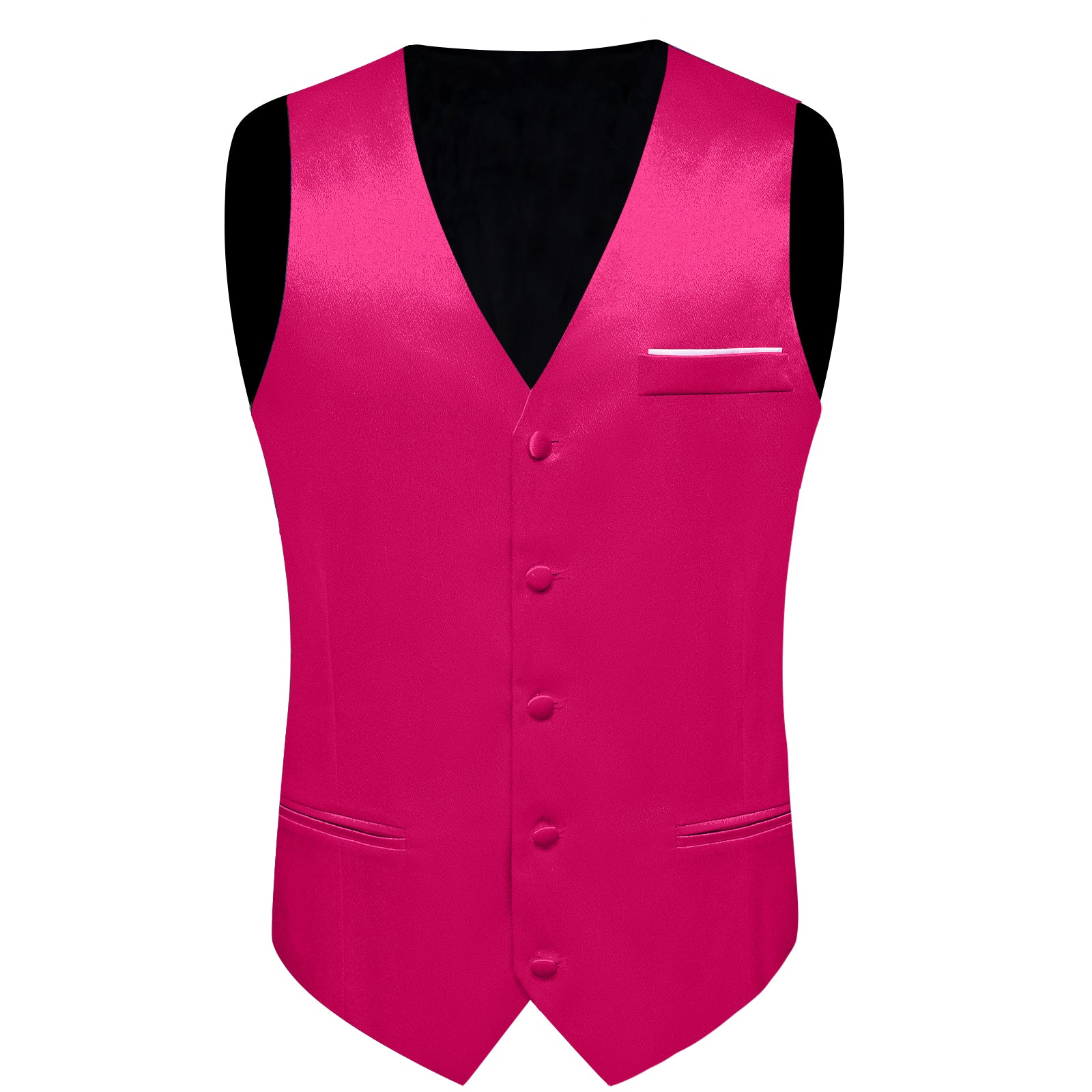 GentCrest Pink Solid Vest Set - Image 4