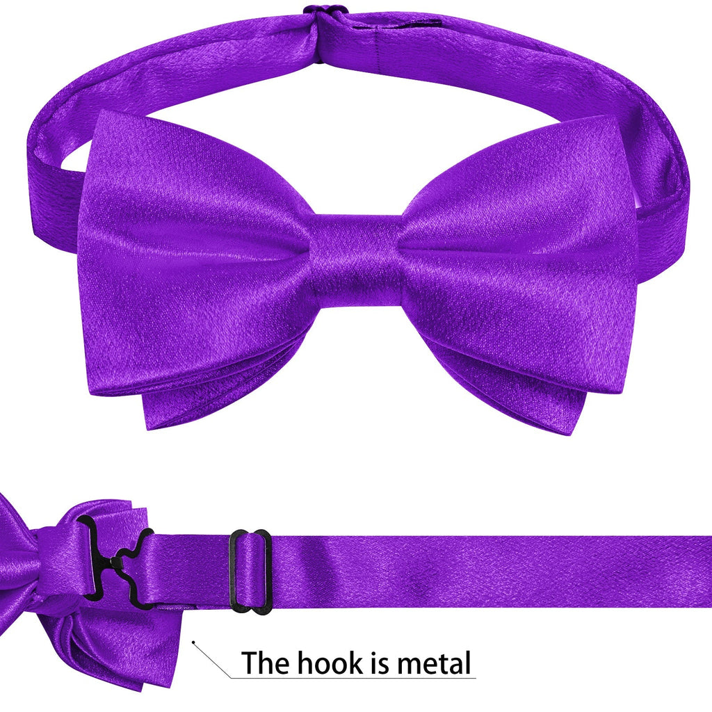 GentCrest Purple Solid Vest Set - Image 3