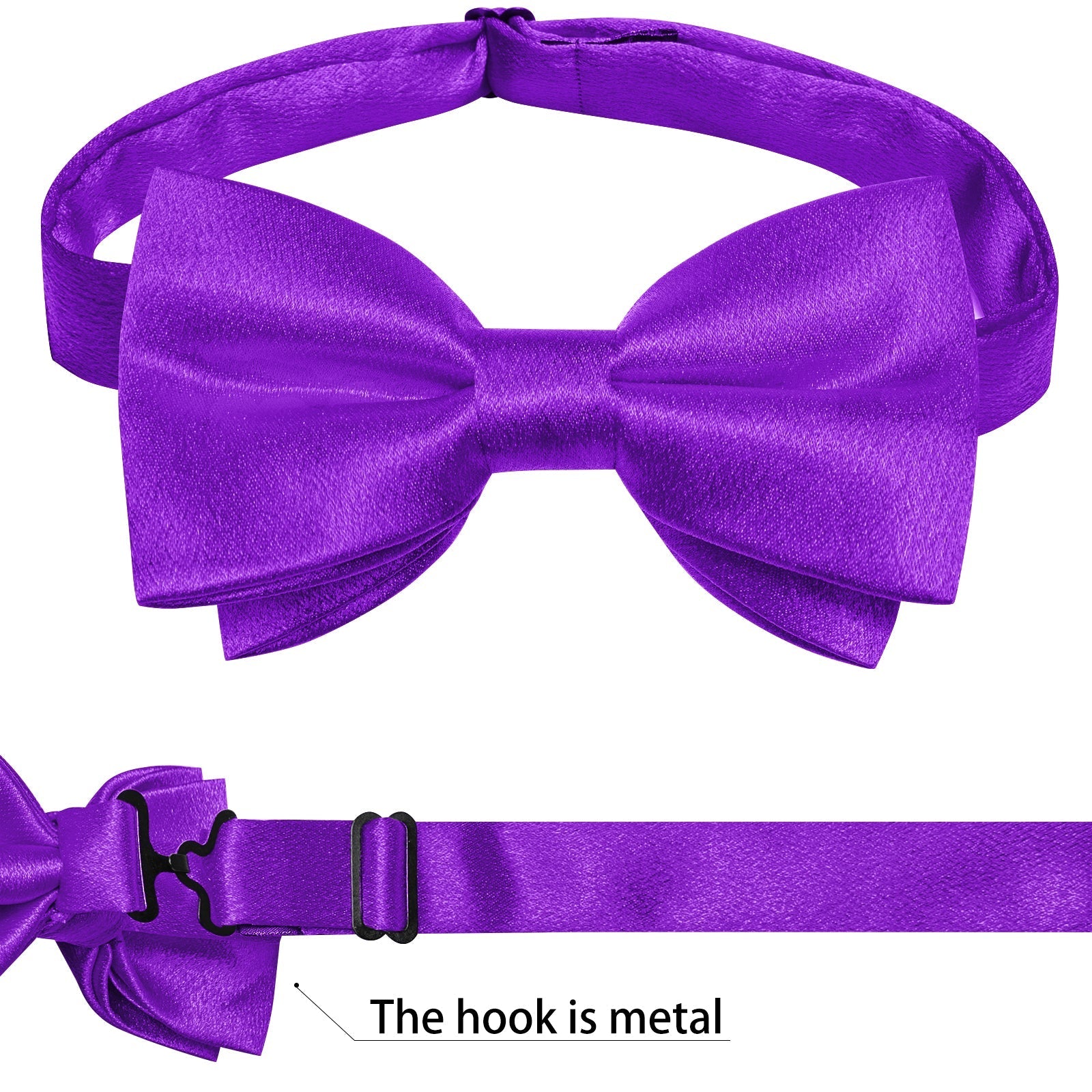 GentCrest Purple Solid Vest Set - Image 3