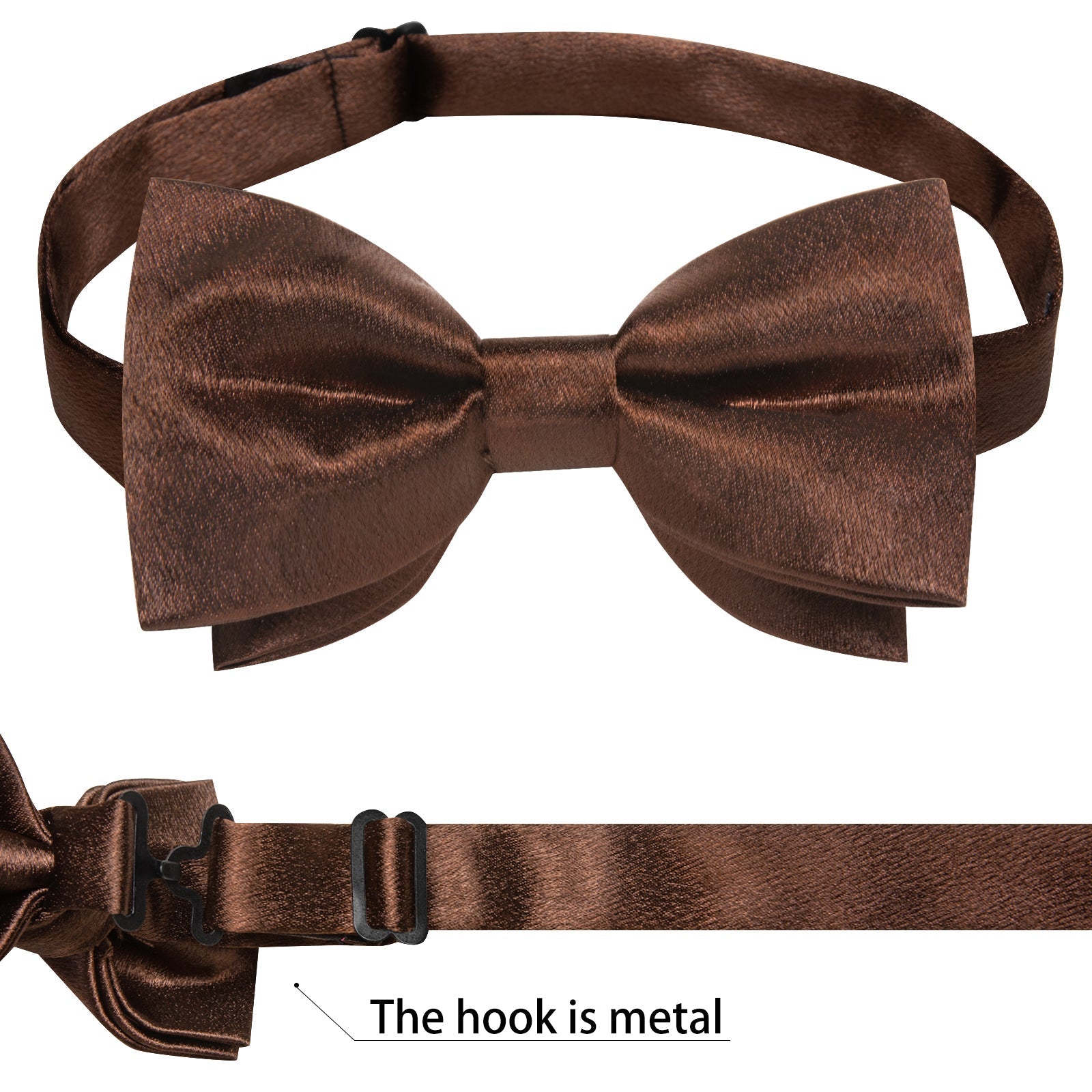 GentCrest Brown Solid Vest Set - Image 3