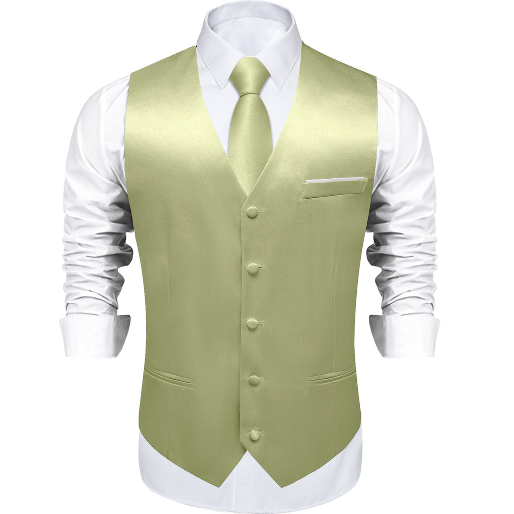 GentCrest Green Solid Vest Set - Image 3