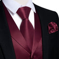 GentCrest Red Solid Vest Set - Image 1