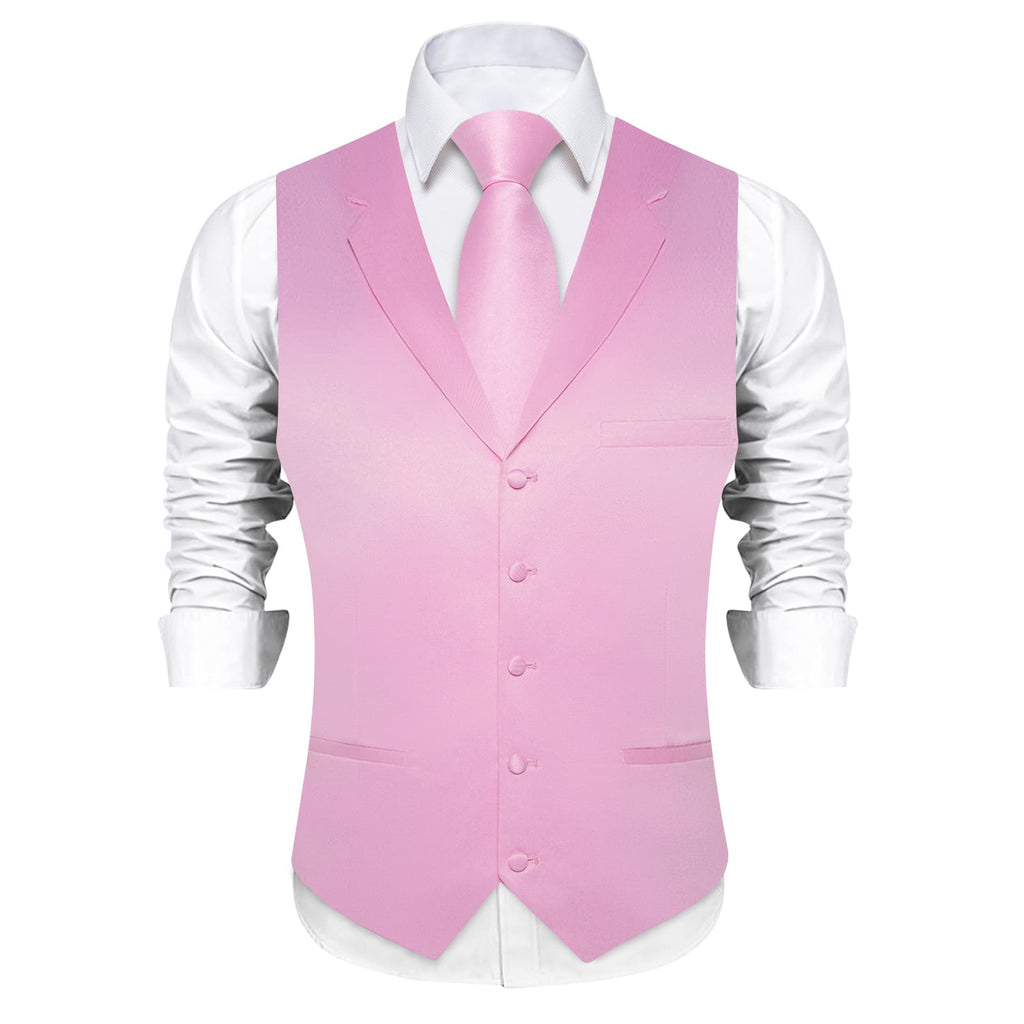GentCrest Pink Solid Vest Set - Image 3