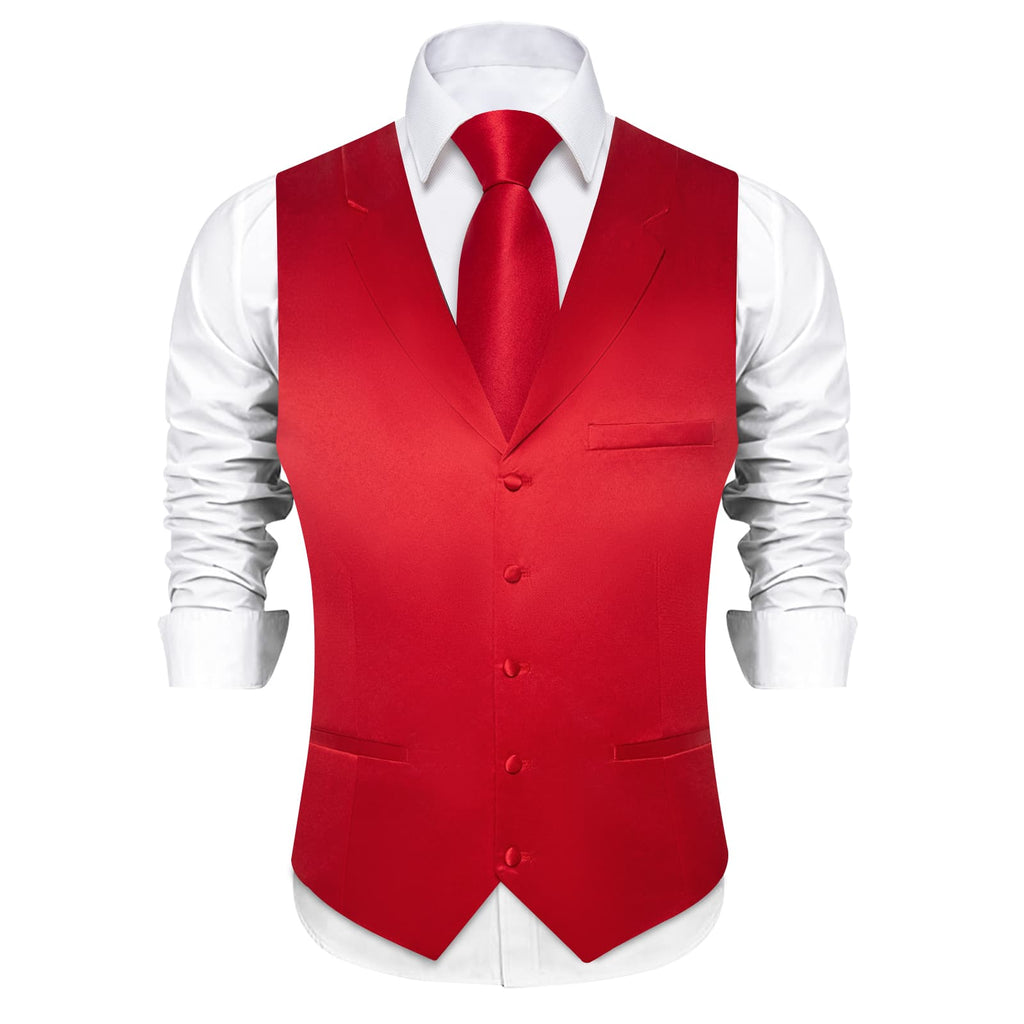 GentCrest Red Solid Vest Set - Image 3