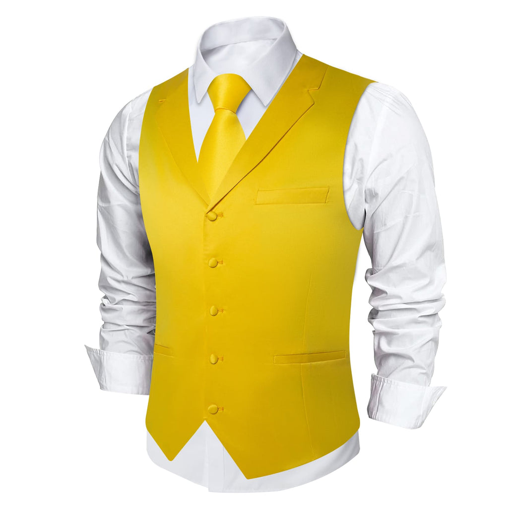 GentCrest Yellow Solid Vest Set - Image 4
