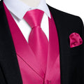 GentCrest Pink Solid Vest Set - Image 1