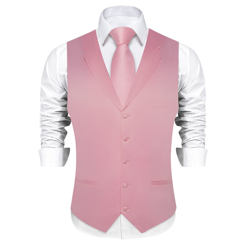 GentCrest Pink Solid Vest Set - Image 3