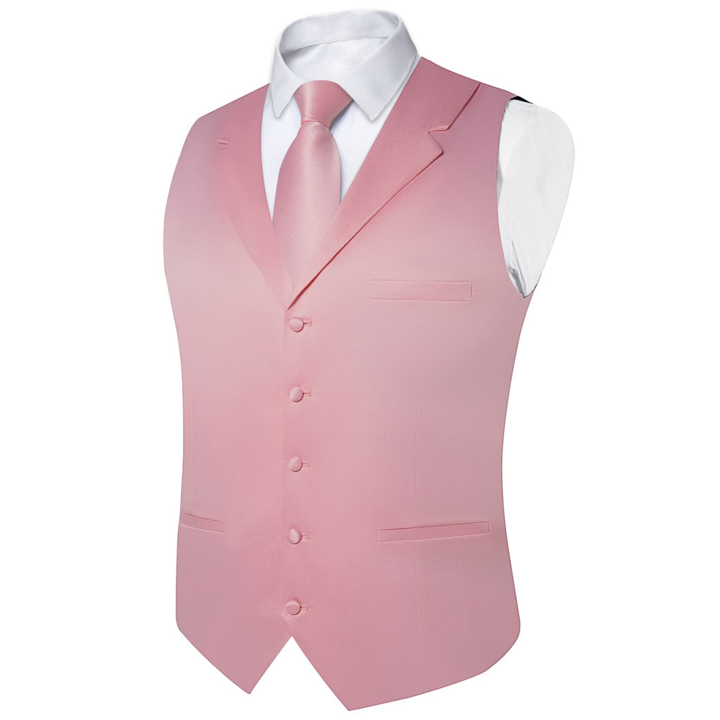 GentCrest Pink Solid Vest Set - Image 5