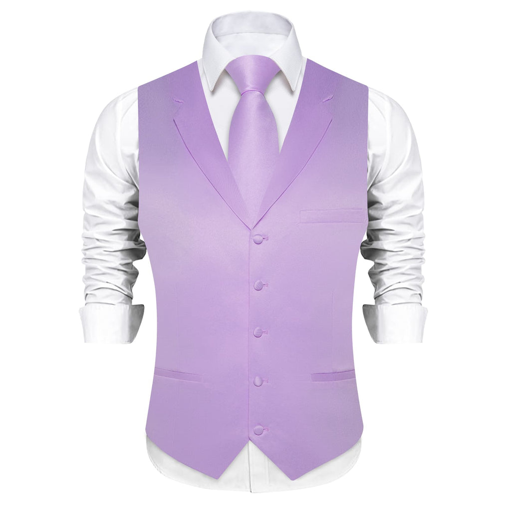 GentCrest Purple Solid Vest Set - Image 3