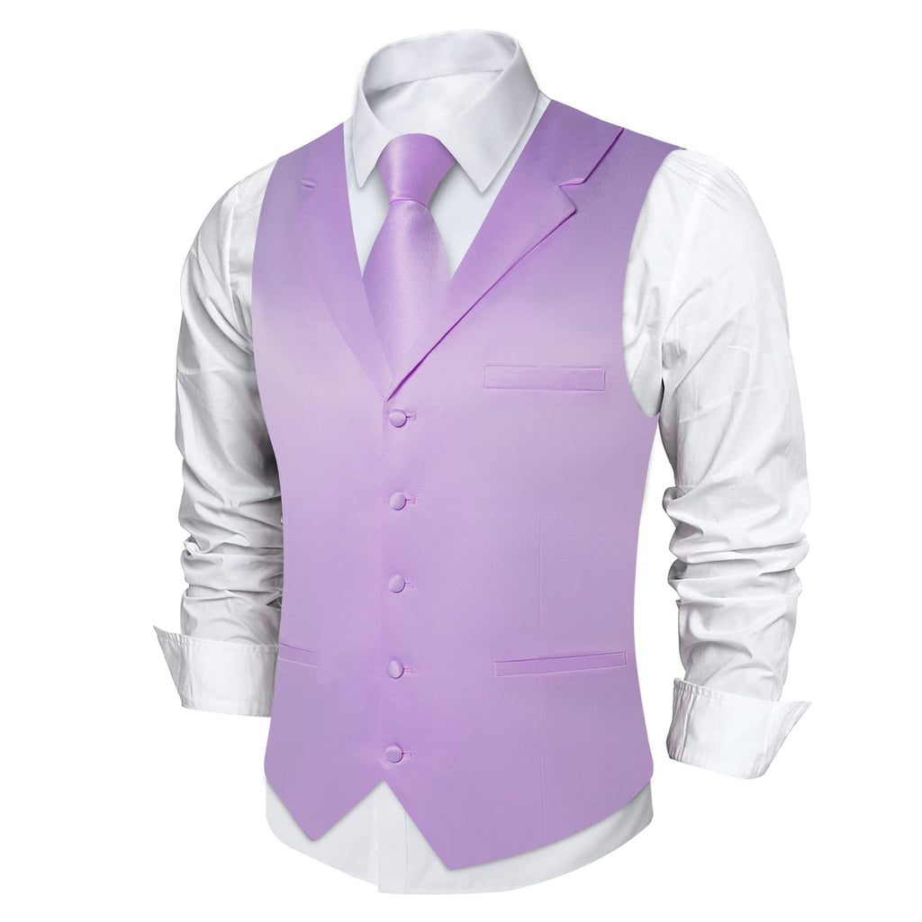 GentCrest Purple Solid Vest Set - Image 4