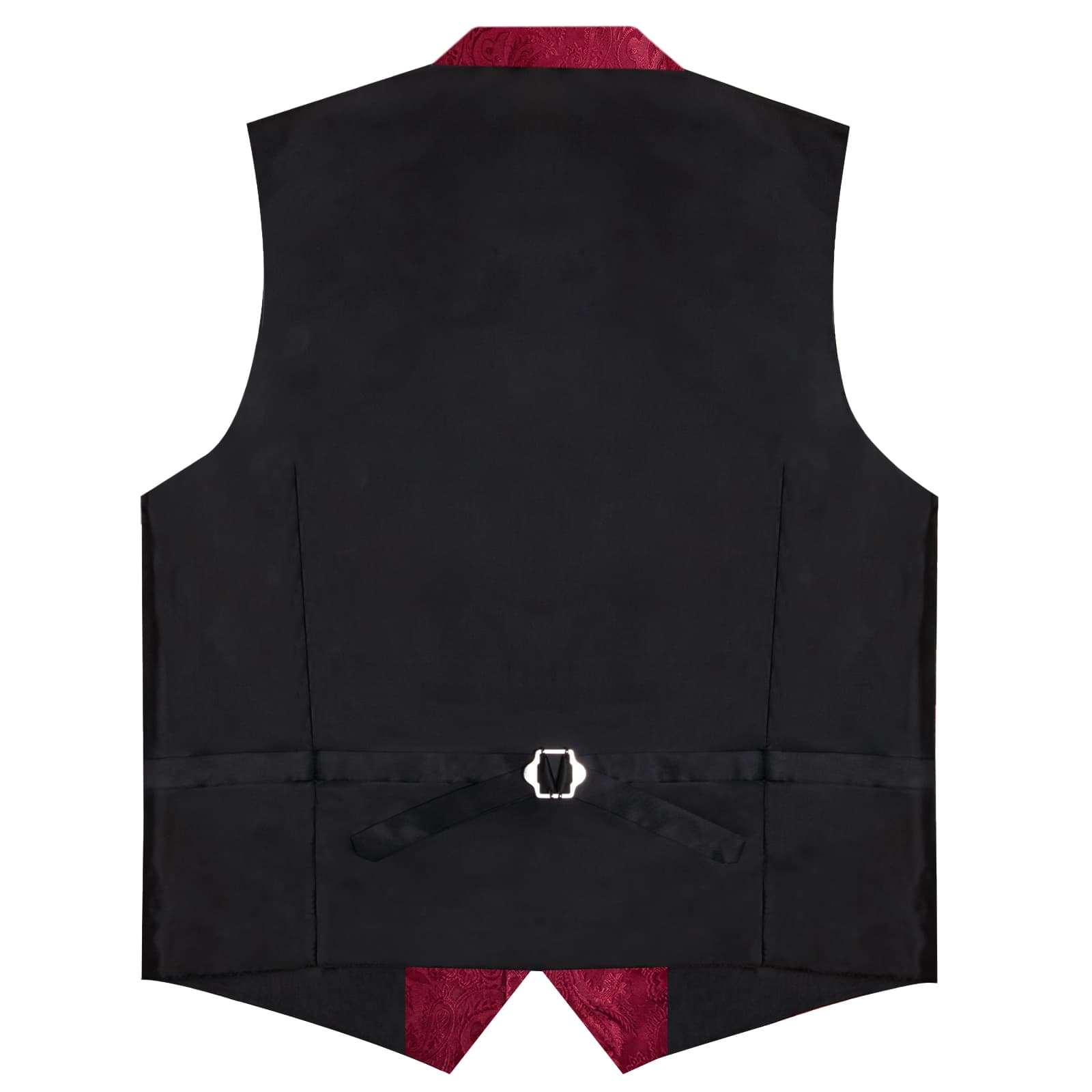 GentCrest Red Paisley Vest Set - Image 5