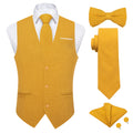 GentCrest Black Solid Vest Set - Image 1