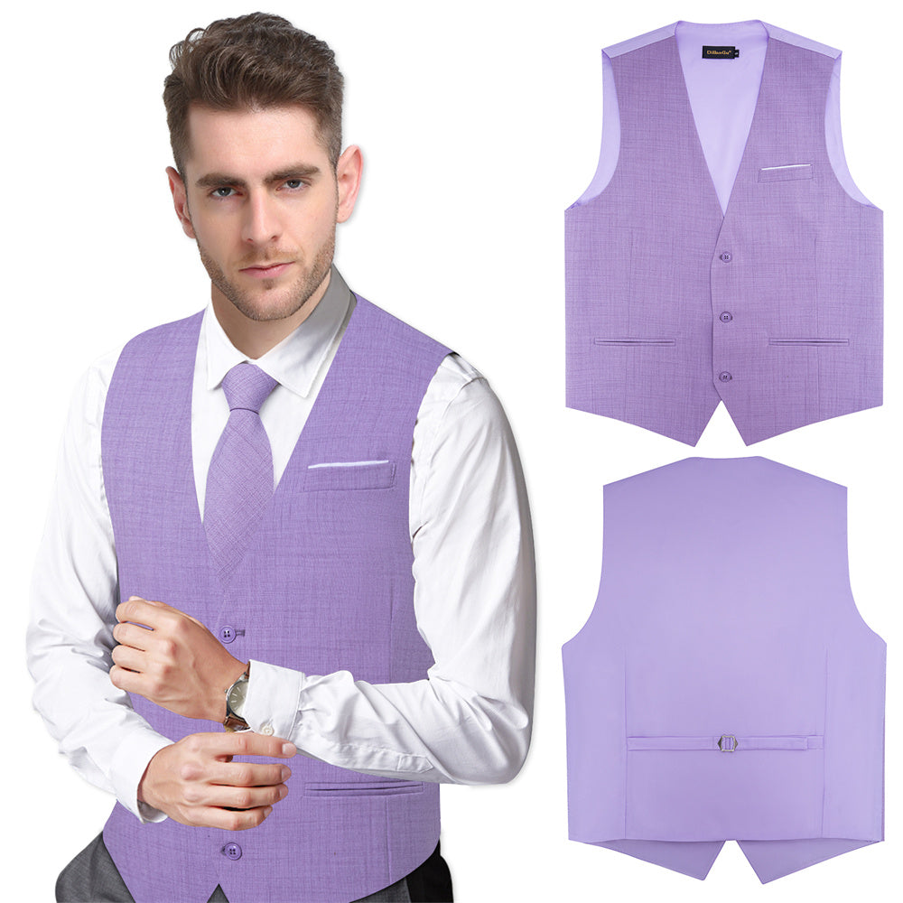 GentCrest Red Solid Vest Set - Image 6