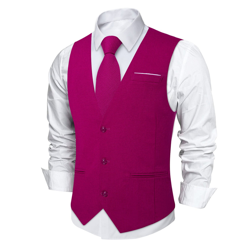GentCrest Red Solid Vest Set - Image 4