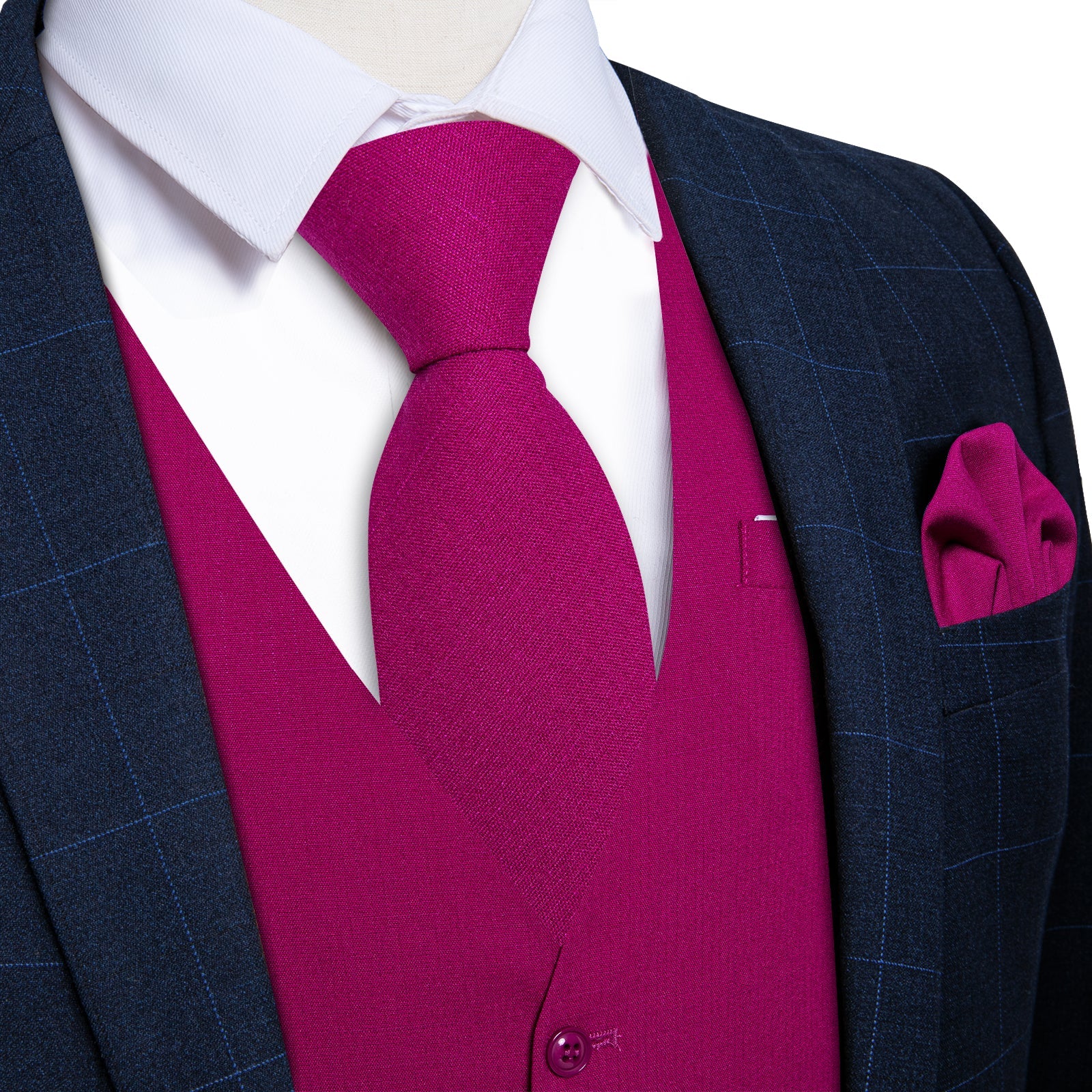 GentCrest Red Solid Vest Set - Image 1