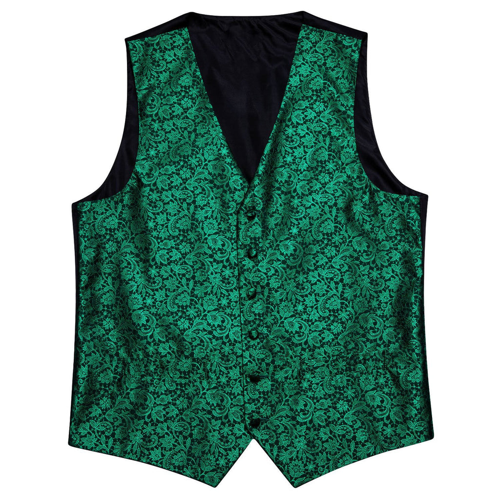 GentCrest Black Floral Vest Set - Image 5