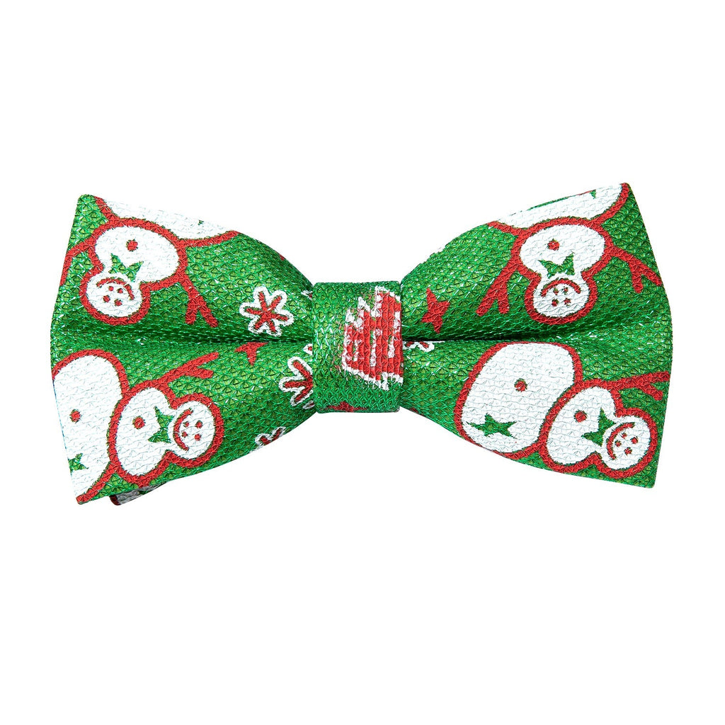 Cheerful Snowman Holiday Jacquard Vest Set - GentCrest - View 3