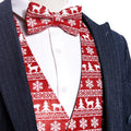 Festive Cheer Ugly Sweater-Inspired Vest Set - GentCrest