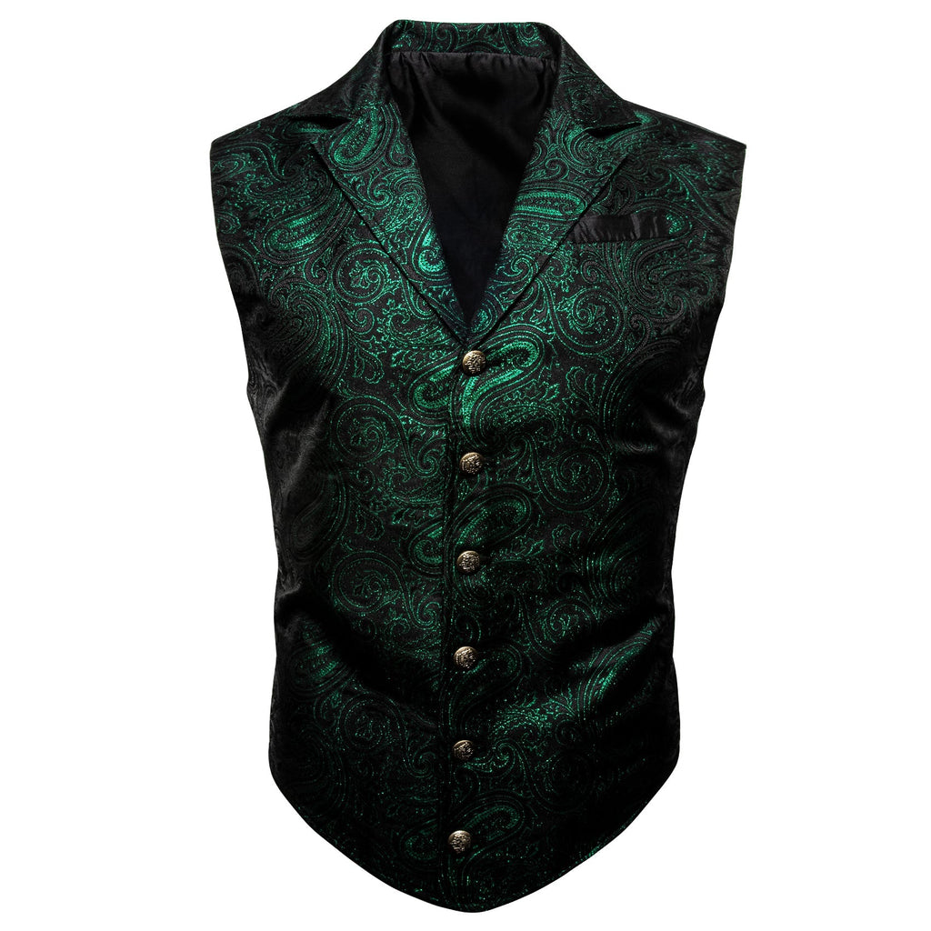 GentCrest Black Paisley Vest Set - Image 3