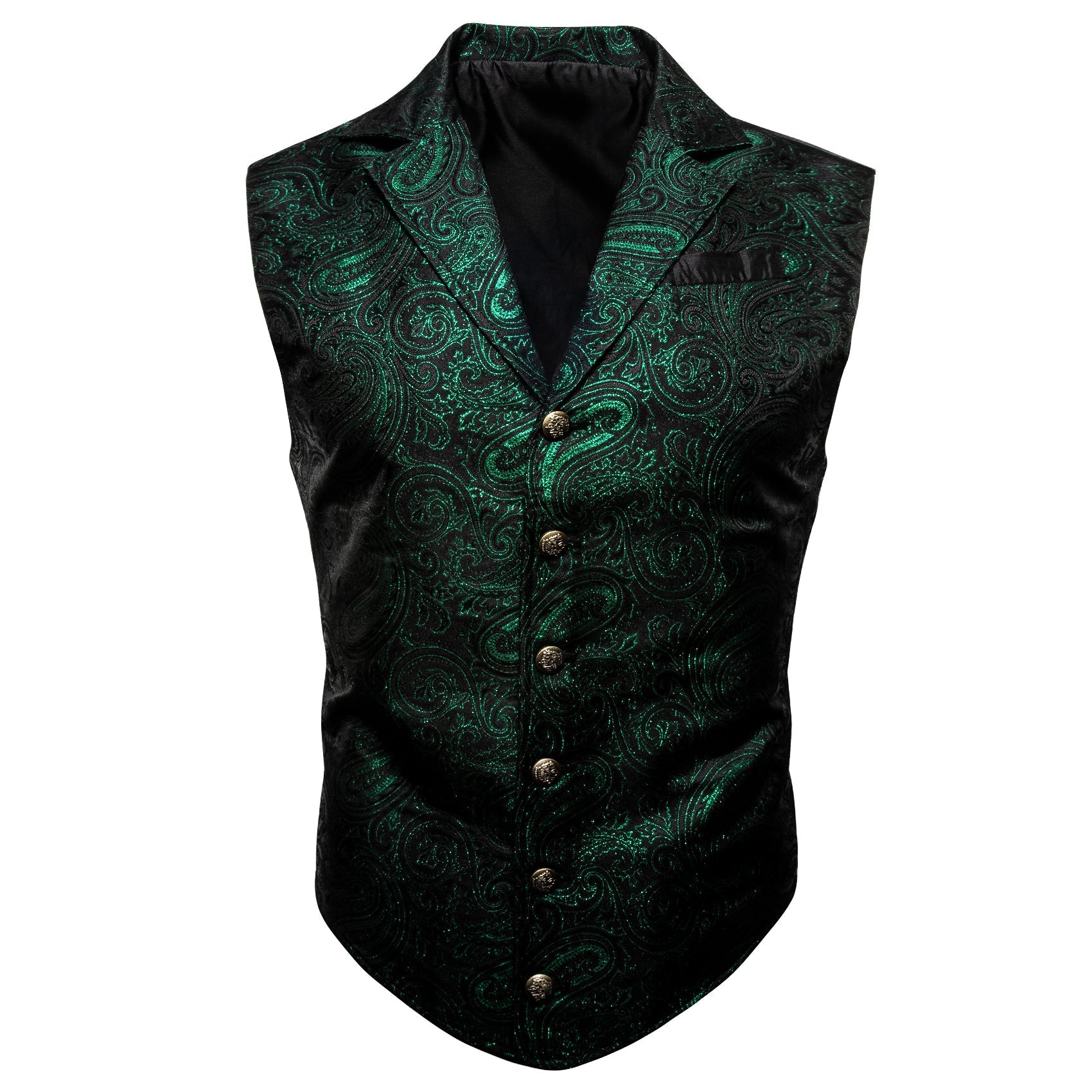 GentCrest Black Paisley Vest Set - Image 3