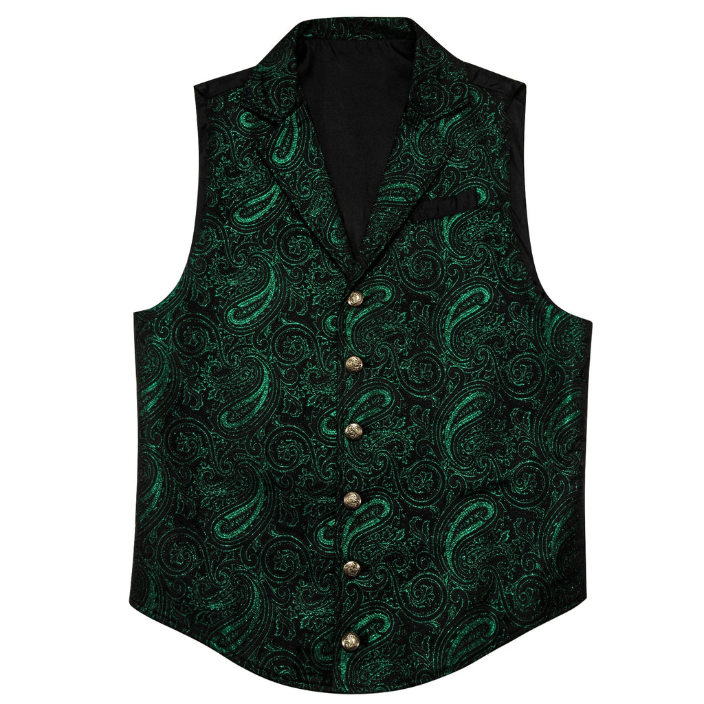 GentCrest Black Paisley Vest Set - Image 2