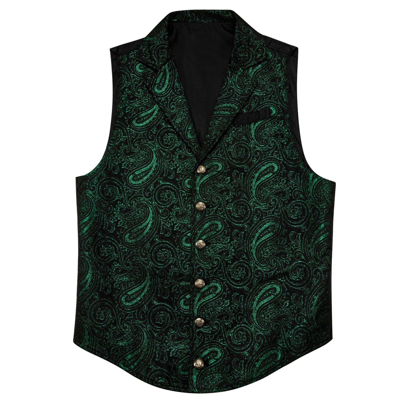 GentCrest Black Paisley Vest Set - Image 2