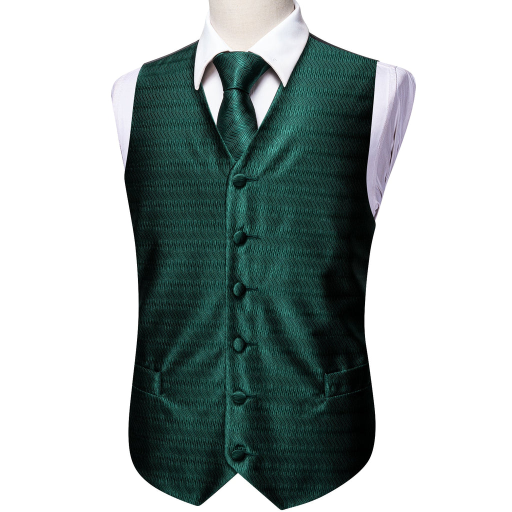 GentCrest Red Textured Vest Set - Image 4