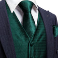 GentCrest Red Textured Vest Set - Image 1