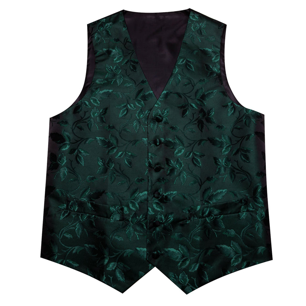 GentCrest Black Floral Vest Set - Image 6