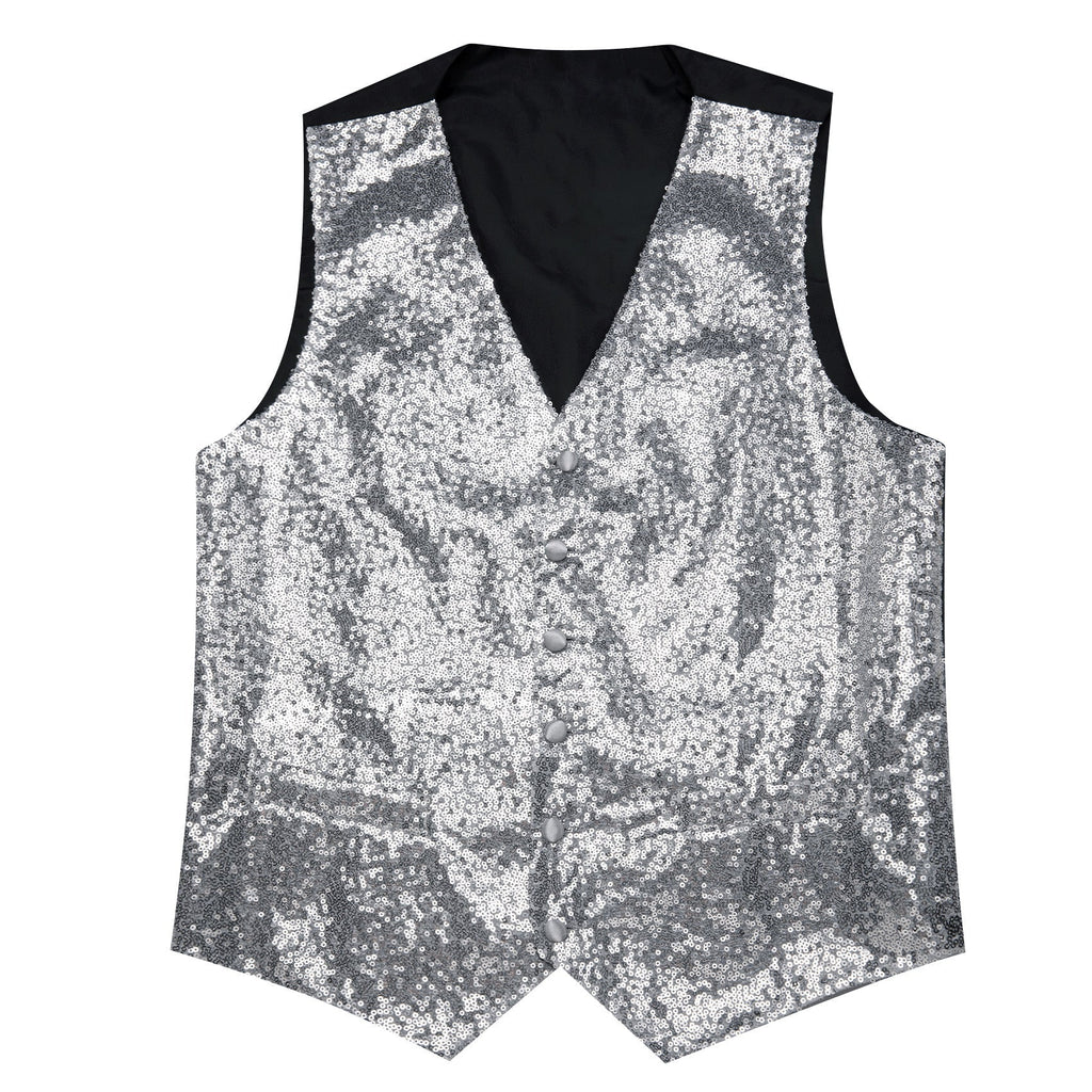 GentCrest Silver Solid Vest Set - Image 6