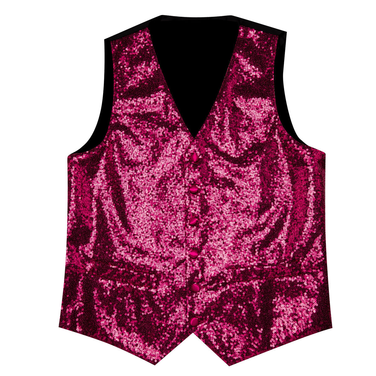 Purple Sequins Vest Set - GentCrest - View 6