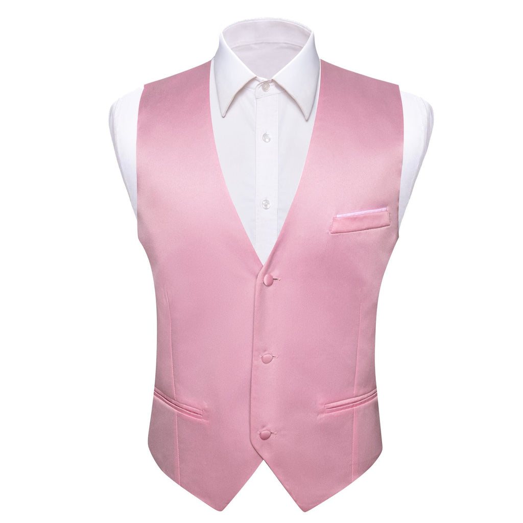 GentCrest Pink Solid Vest Set - Image 3