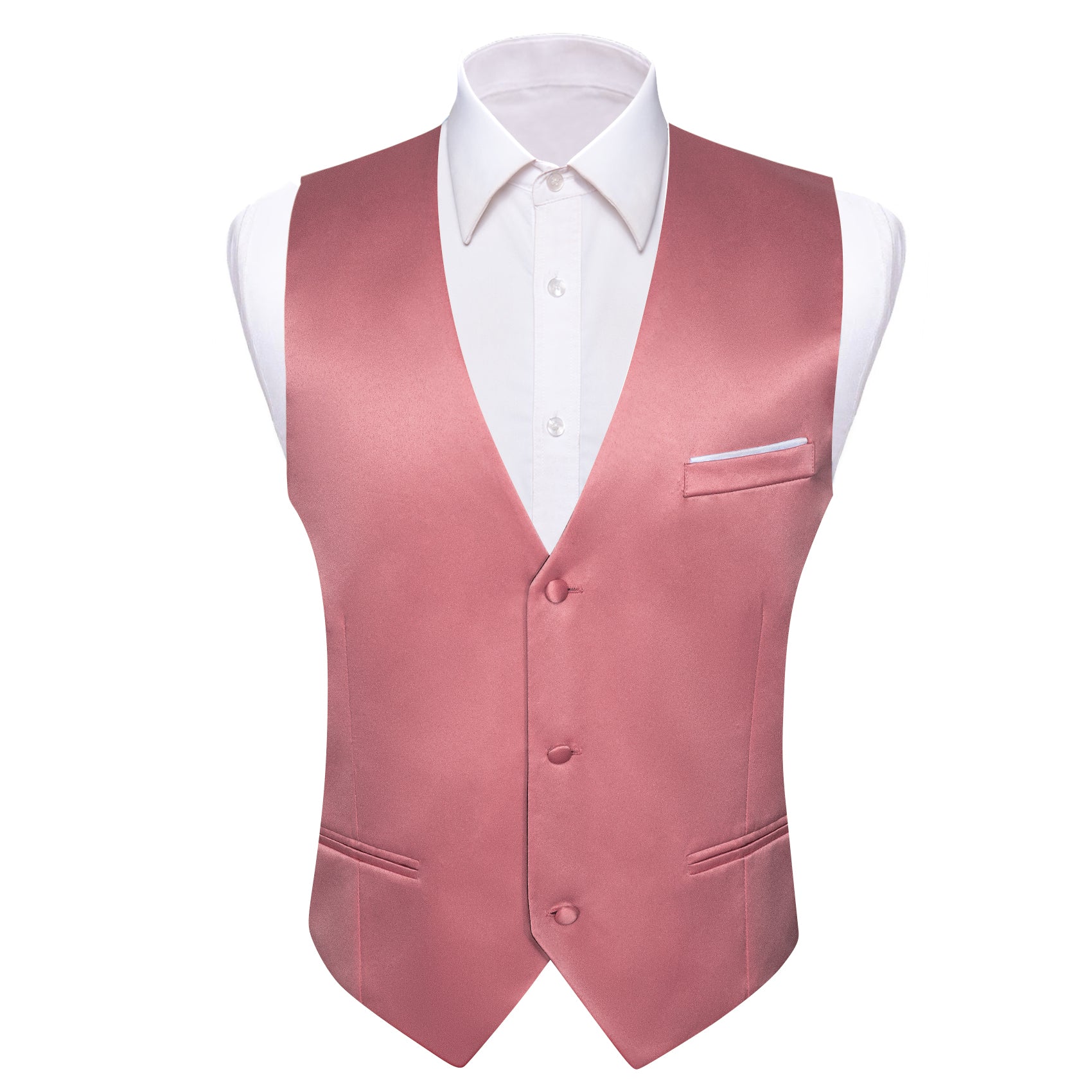 GentCrest Coral Solid Vest Set - Image 2