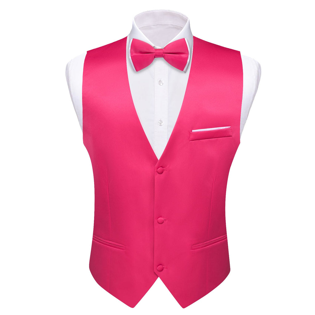 GentCrest Pink Solid Vest Set - Image 4